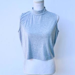 Simply Be High Neck Crop Top